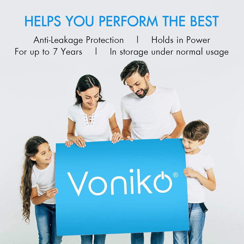 [Australia] - Voniko 3 Volt CR2025 Battery 6 Pack – CR 2025 Button Cell Battery – 2025 Lithium Coin Batteries, 7 Years Shelf Life 6 Count (Pack of 1) 