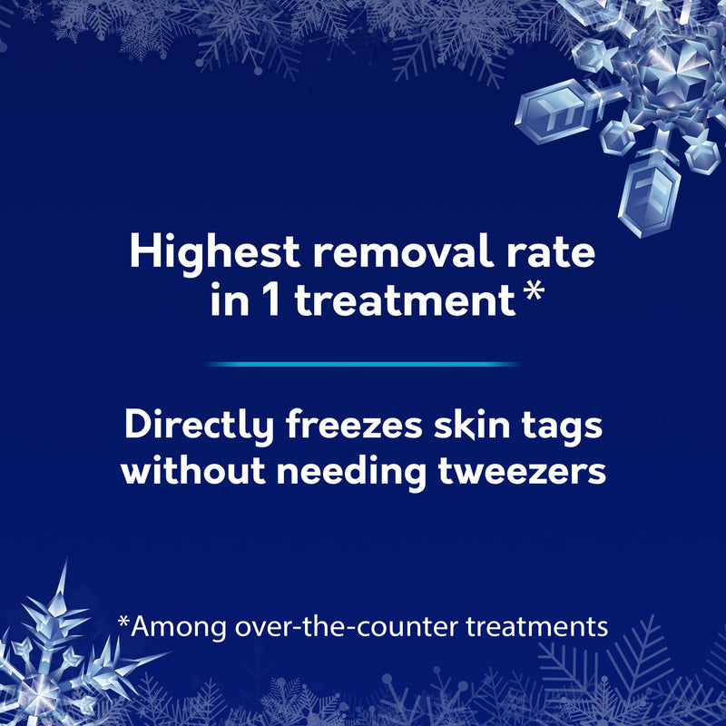 [Australia] - Compound W Nitrofreeze Skin Tag Remover, Skin Tag Removal Kit with 1 Skin Tag Remover Pen, 4 Replacement Tips, and 6 SkinShields, 5 Treatments 