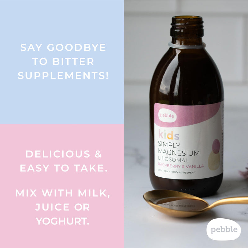 Simply Magnesium Liposomal - Highly absorbable Liquid Magnesium Glycinate Supplement, Natural Flavour, for Kids and Adults, 250ml (Honeydew Melon) Honeydew Melon