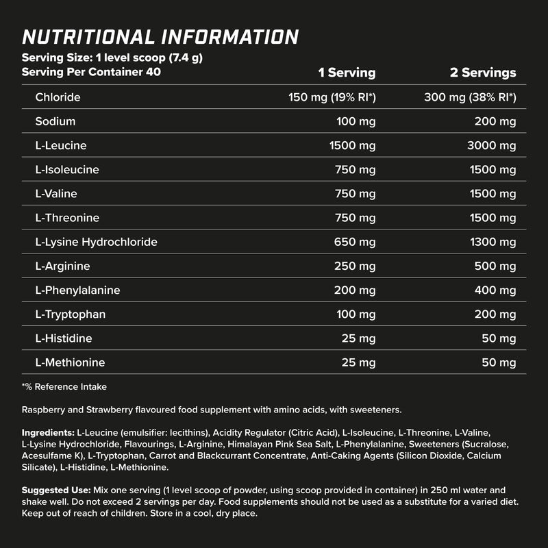 Scivation XTEND EAA Amino Acids Powder | Summer Fruits | 40 Servings for Hydration and Fitness Performance | 9 Essential Amino Acids + Added Electrolytes Recovery Powder to Hydrate, Repair, Recover