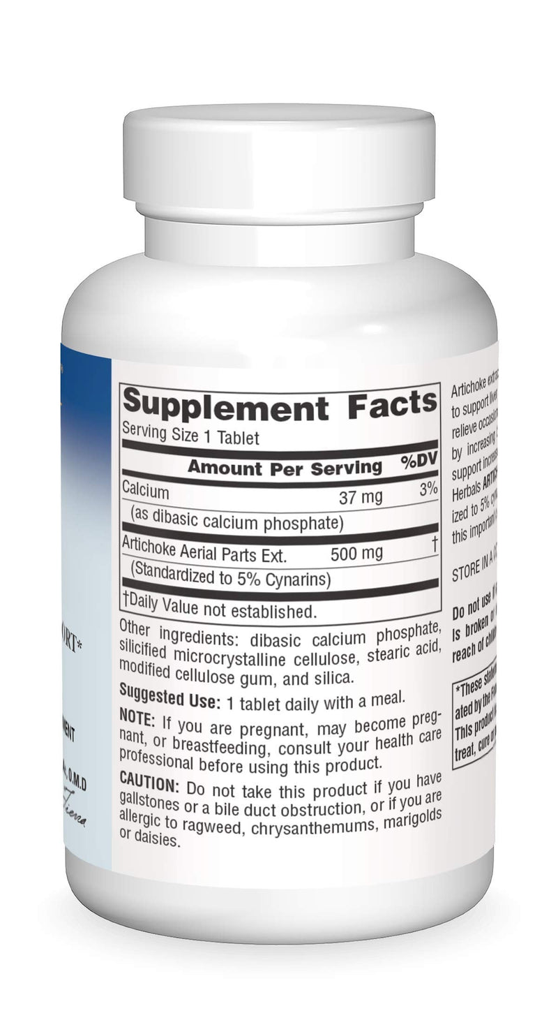 [Australia] - Planetary Herbals Artichoke Extract Tablets, 500 mg, 120 Count 