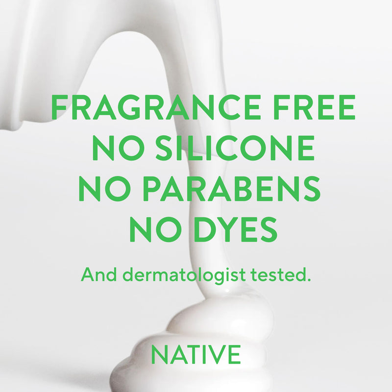 Native Gentle Facial Moisturizer for Sensitive Skin, Silicone Free, Fragrance Free, with Vitamin B3 and Aloe, Dermatologist Tested, 1.7oz 1.7 Fl Oz (Pack of 1)