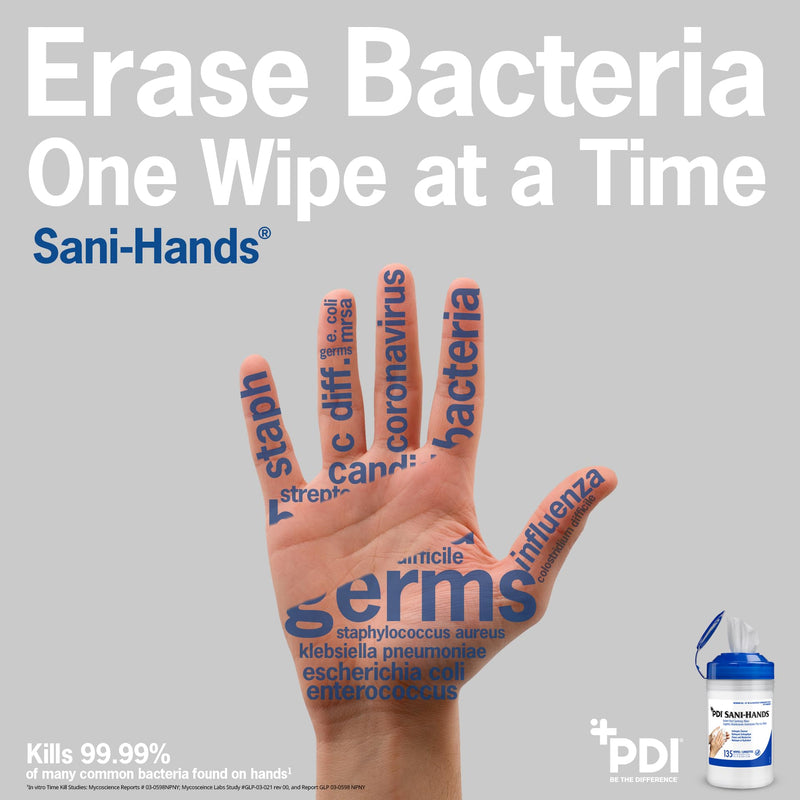 [Australia] - Sani-Hands Hand Sanitizer Wipes 100 Packets Per Box 