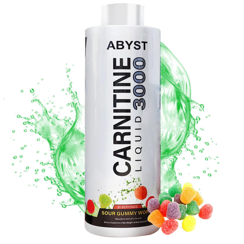 [Australia] - Liquid Carnitine 3000mg ‚Äì Energy & Metabolism Support with Acetyl L-Carnitine ‚Äì Gummy Worm Flavor Gummies ‚Äì 31 Servings (Pack of 1, Sour Gummy Worm) 16 Fl Oz (Pack of 1) 