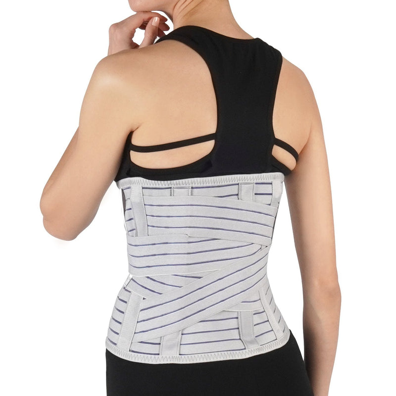 [Australia] - Soles Lumbar Back Brace Lumbosacral Back Support - Adjustable, Breathable Corset - Unisex- Reduces Back Pain, Supports Core Strength - Comfortable DesiLumbar Back Brace Medium / Large / X Large / XX Large 