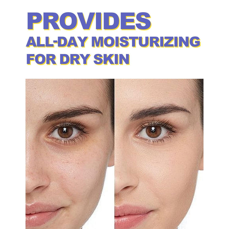 Hyaluronic Acid Moisturizer with Airless Pump, Facial Moisturize Cream with Amino Acids, Vitamin B5, Vitamin E, Anti-Aging, Hydrating, Reducing Fine Lines for Women, Suitable for Dry Skin, 1.7 Fl. Oz
