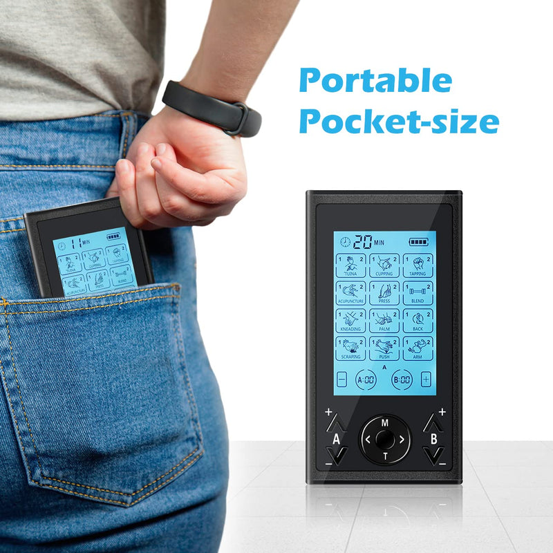 [Australia] - Easy@Home Pulse Oximeter Oximeter Finger Pulse Oximeter for Measuring Oxygen Saturation (SpO2) Heart Rate PI Rotatable OLED Display Portable Neck Strap Nylon Bag - Blue 