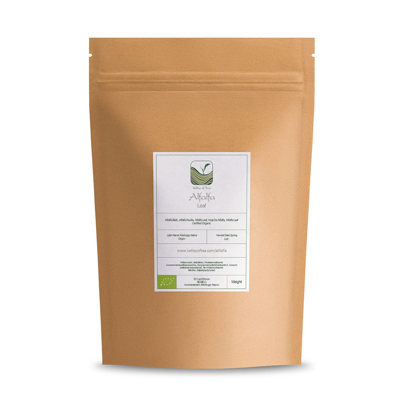[Australia] - Alfalfa Herb Organic Medicago Sativa - Loose Leaf Quality Lucerne - Erba Medica Tonic - Alfalfa Leaf Organic Dried Alfalfa Leaves Loose Alfalfa Tea Herb Bio Alfalfa Tea Loose Leaf Tea 