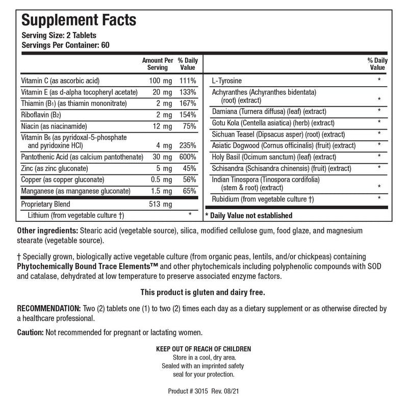 [Australia] - Biotics Research ADHS Adrenal Support, Supports Normal Cortisol Levels, Antioxidant Support, More Energy, Healthy Response, 120 Tabs… 1 Count (Pack of 120) 