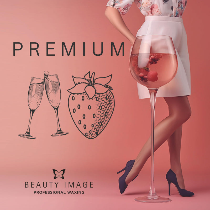 [Australia] - Microwave hair wax for face and body, warm wax, soft and creamy, for sensitive skin, effective on very short hair 