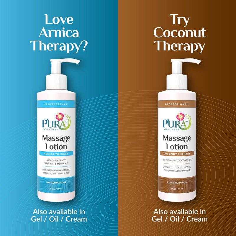 [Australia] - Wellness Professional Arnica Therapy 8oz Massage Lotion, for Bruising, Olive Oil, Arnica Extract, Unscented, Hypoallergenic, Natural, Skin Moisturizing and Hydrating, Deep Tissue 8 Fl Oz (Pack of 1) 