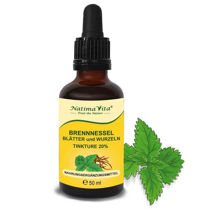 [Australia] - Nettle leaves and roots tincture 20% – 50 ml – 100% natural - NatimaVita 