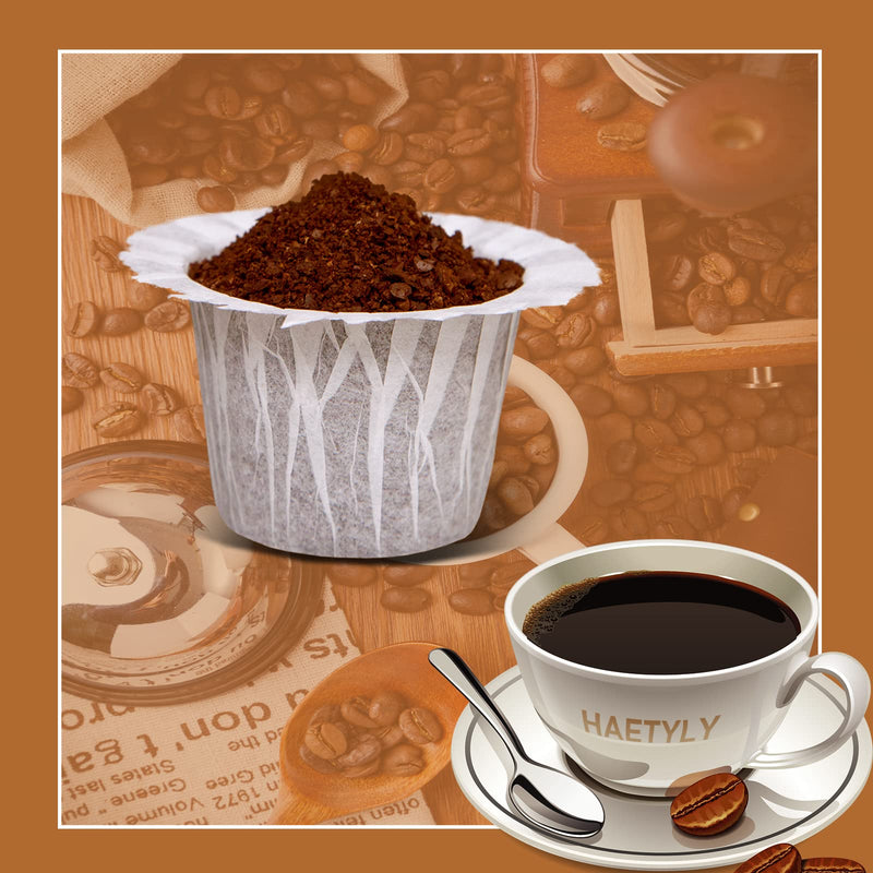 [Australia] - K Cup Filters,300 Count Disposable Coffee Paper Filters Compatible with Keurig Brewers Single Serve 1.0 and 2.0, Use with Reusable K Cup Coffee Pods Black box 300 Count 