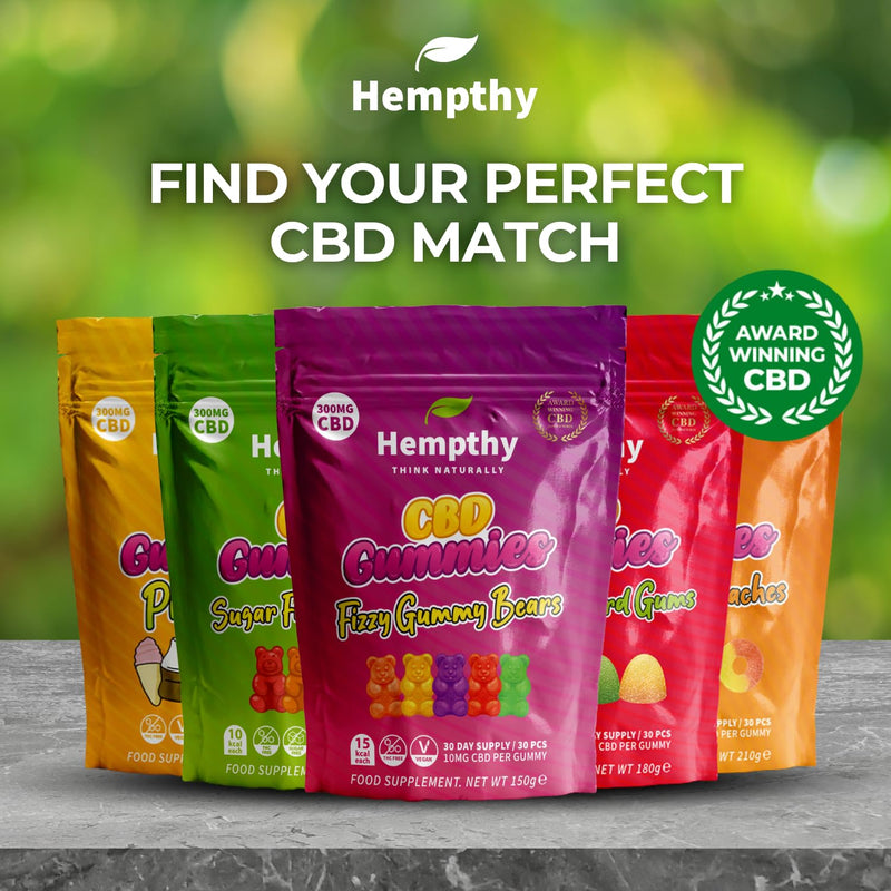 CBD Gummies 10mg x 30, 300mg Total - THC Free High Strength Cannabidiol Edibles - CBD Gummys (American Hard Gums) American Hard Gums 30 count (Pack of 1)