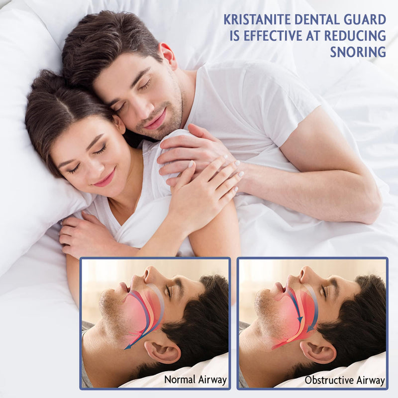 [Australia] - Anti Teeth-Grinding Dental Guard-Ready to use-No Boiling or Molding, Slim, Sleek and Comfortable Works for Upper and Lower Jaw, relieves pain and corrects TMJ and Bruxism 2 Count (Pack of 1) 