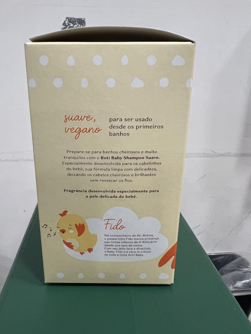 [Australia] - O BOTICARIO Boti Baby Shampoo, Hypoallergenic & Tear Free Shampoo for Baby & Kids: Vegan, Alcohol Free, Paraben Free & Dye Free 