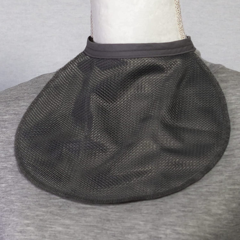 [Australia] - Breathable Laryngectomy & Tracheostomy Neck Stoma Guard Cover Color Variety Pack (3 PCS) (Black, Gray, Beige) 