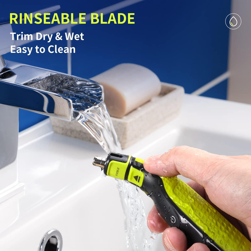[Australia] - Yinke nose hair trimmer replacement blade attachments compatible with O Blade blades QP2520 / QP2630 O Blade 360 & OBlade pro razor, waterproof dual blades, one pc 