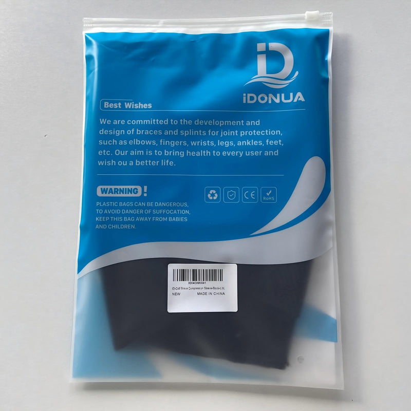 [Australia] - Calf bandage muscle fiber tear, compression bandage calves for men and women, adjustable calf support with elastic band, for varicose veins, calf strain, swelling, cramps, calf pain relief-L/XL L/XL 