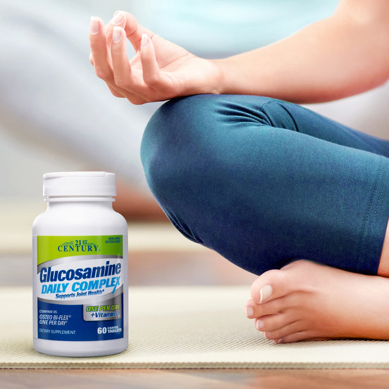 [Australia] - 21st Century Glucosamine Daily Complex Plus D Tablets, 60 Count (27708) Unflavored 60 Count (Pack of 1) 