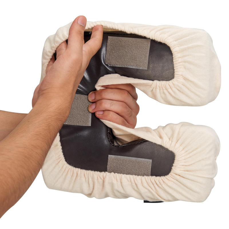 [Australia] - Master Massage Microfiber Face Cushion Cover 12 Piece Set Sand Color 