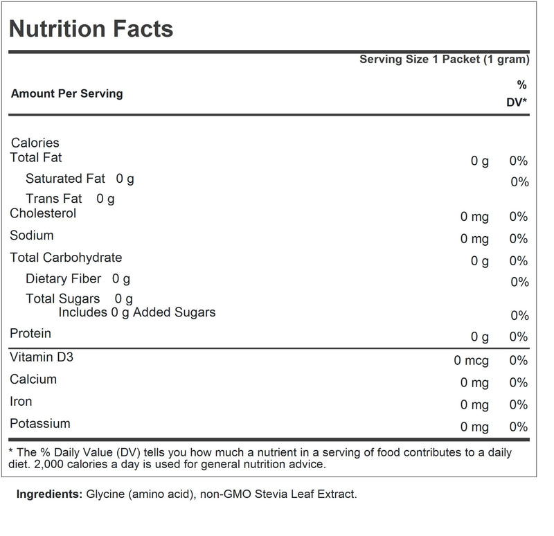 [Australia] - ANDREW LESSMAN Sucress Stevia Sweetener 100 Packets - Natural Non-Caloric Stevia Leaf Sweetener, Zero Calories, Non-GMO, No Added Sugar, Carbohydrates or Flavors, No Artificial Sweeteners. 100 Count (Pack of 1) 