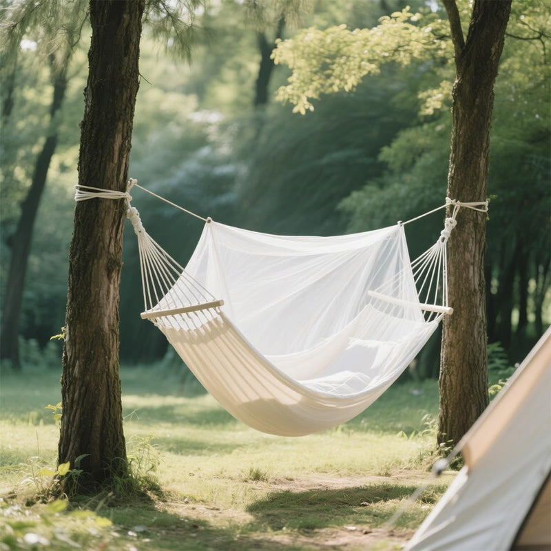 [Australia] - 1.5M Wide Bed with White Extra Dense Quadrant Protection Mosquito Net,Dormitory Double Bed Cover Dense Insect Net for Camping,Family,Dormitory,Housing Bed Bug Protection (L:2m*W:1.5m) Extremely Dense-2m*1.5m(L*W) 