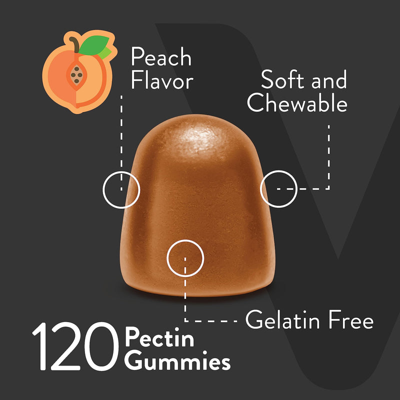 [Australia] - Black Cohosh for Menopause Gummies for Women - Hot Flashes and Night Sweats Relief Supplements - Black Cohosh Root - Vegan, Gelatin Free, Gluten Free, GMO Free - Tasty Chewable Peach Flavored Gummy 60 Count (Pack of 2) 