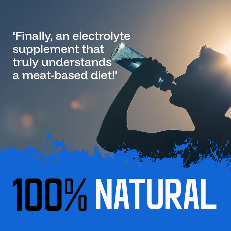 Unflavoured Electrolytes Powder - Sugar Free Electrolytes, Zero Carb - Keto Diet, Fasting & Carnivore Diet - UK Made with Himalayan Pink Salt, Magnesium & Potassium