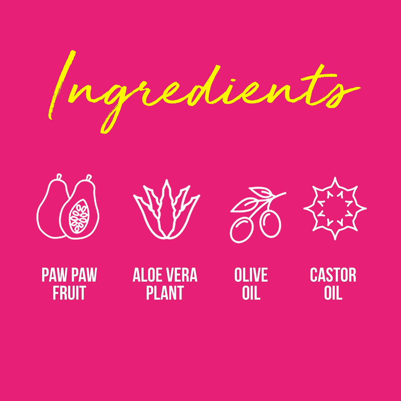 [Australia] - Scrub & Nourish Lip Scrub and Balm Duo with Papaya, Aloe Vera and Olive Oil, 100% Natural Two Step Treatment (50 ml) 