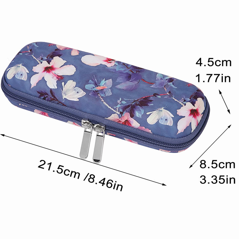 [Australia] - JAKAGO Insulin Cooler Bag, Portable Insulin Pen Bag with 2 Nylon Ice Packs for Diabetes Accessories & Cooler Diabetes Medication (Flower) Flower 