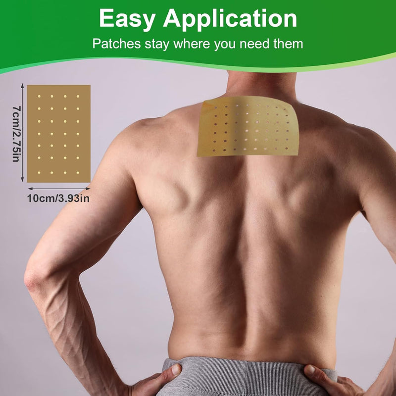 [Australia] - 60 Count Pain Relief Patch, Pain Relief Heat Patch Sticker for Neck and Shoulder, Pain Relief for Shoulder, Heat Patch Pain Patch for Lumbar Spine, Knee 