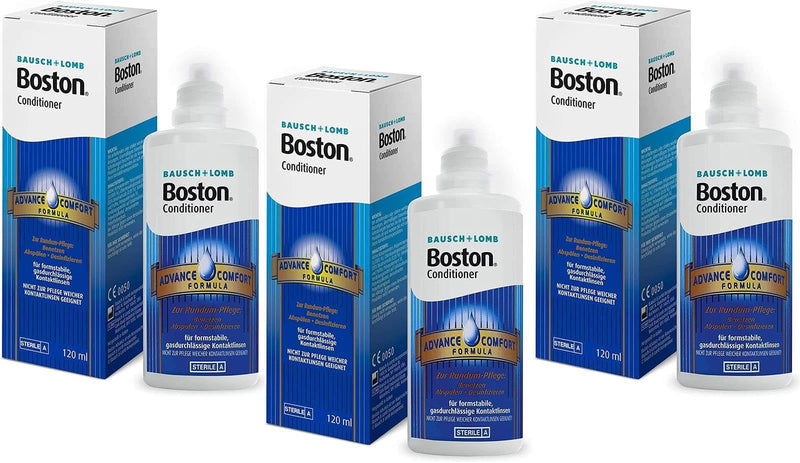[Australia] - B&L Boston Conditioner, Hard Contact Lens Storage Solution (3x, 3.00) 3x 3.0 