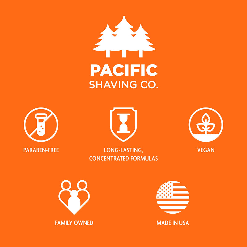 [Australia] - Pacific Shaving Company Clean Shaving Cream - Shea Butter + Vitamin E Shave Cream for Hydrated Sensitive Skin - Clean Formula for a Smooth, Anti-Redness + Irritation-Free Shave Cream (7 Oz, 2 Pack) Unscented 14 Ounce (Pack of 1) 
