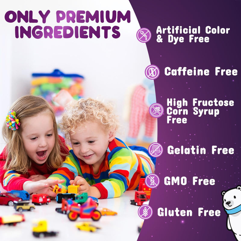 [Australia] - Immune Support Gummies for Kids & Toddler with Vitamin C, Zinc & Echinacea, Daily Childrens Immune Support Gummy Vitamins for Kids Ages 4 and Up, Vegan & Non-GMO, Natural Berry Flavor - 120 Gummies 120 Count (Pack of 1) 