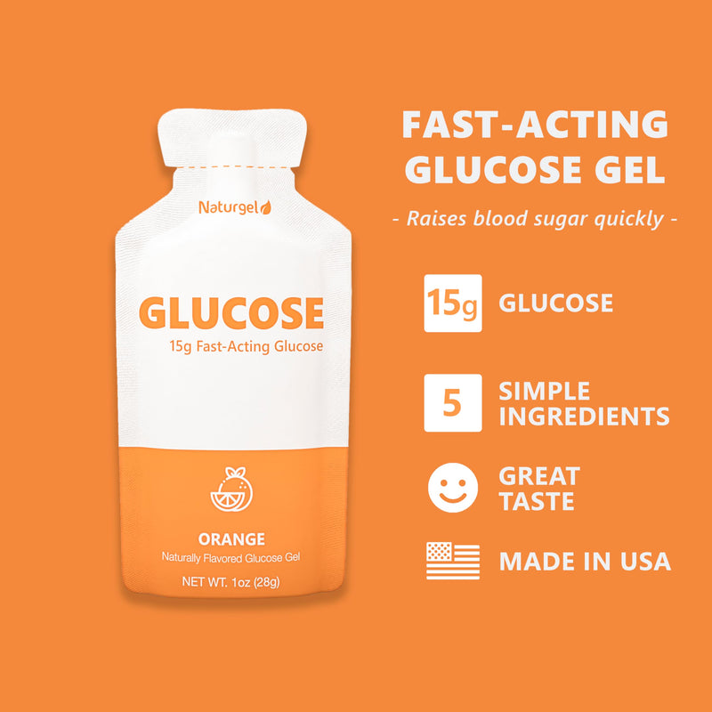 [Australia] - Glucose Liquid Gel, Pack of 20, Variety - 15g Fast-Acting Liquid Glucose 20 Count 