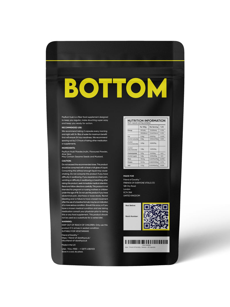 Recovery & Wellness Bundle Focus On Recovery and Improve Your Confidence for Bottoming - 60 Recovery Gummies & 45 Fiber Capsules