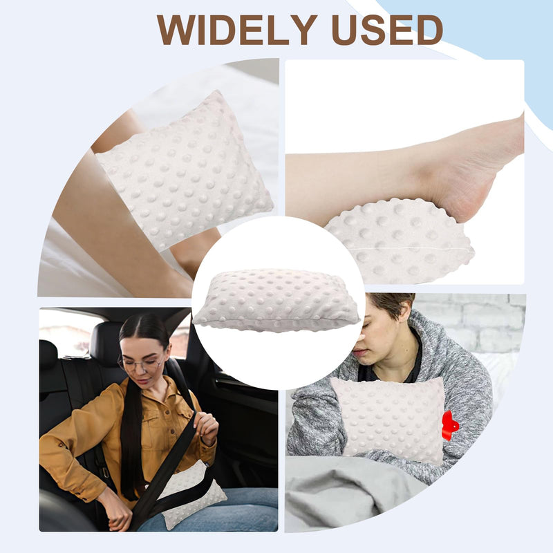 [Australia] - Small Soft Knee Pillow for Side Sleepers, 11" x 7.5" Hip Leg Support Pillows Joints Cushion Relief from Knees Sciatica Joints Back Pain After Surgery for Sleeping Gifts (Grey) Grey 