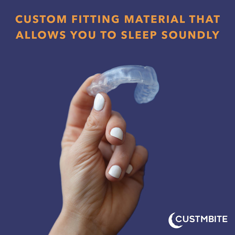 Nightguard for Kids Teeth Grinding - CustMbite Dental Mouth Guard for Bruxing and Clenching at Night During Sleep (2-Pack)