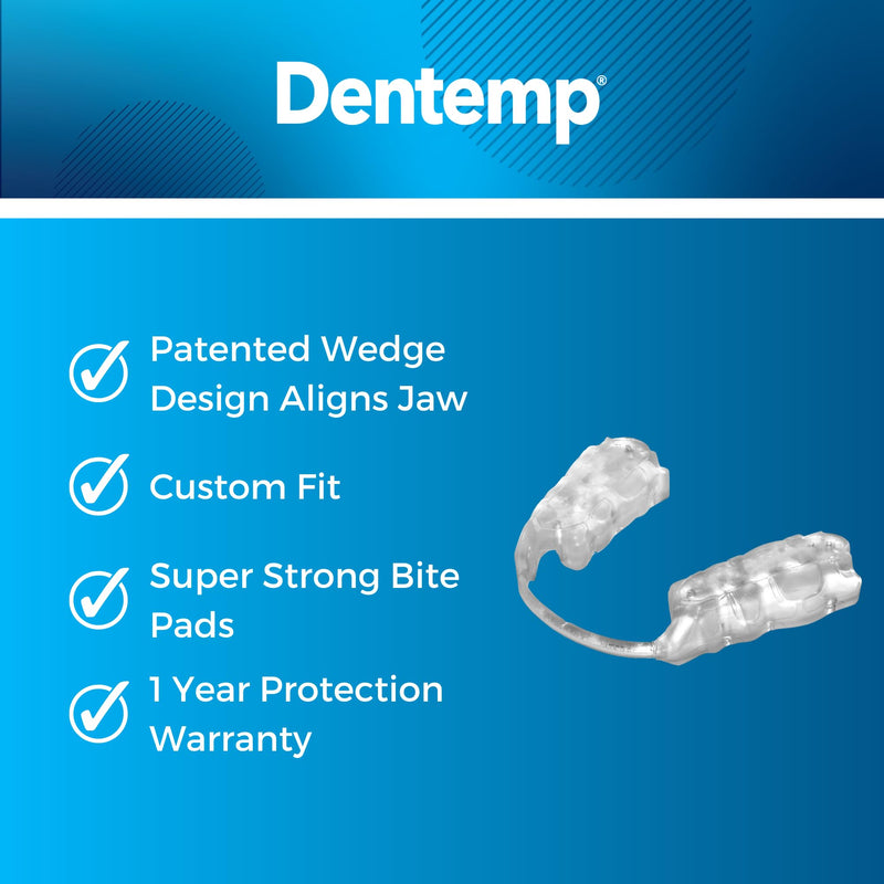 [Australia] - Dentemp Ora-GUARD Custom Fit Dental Guard - Bruxism Night Guard for Teeth Grinding (Two Pack) - Mouth Guard for Clenching Teeth at Night - Mouth Guard for Sleeping - Relieve Soreness in Jaw Muscles… 