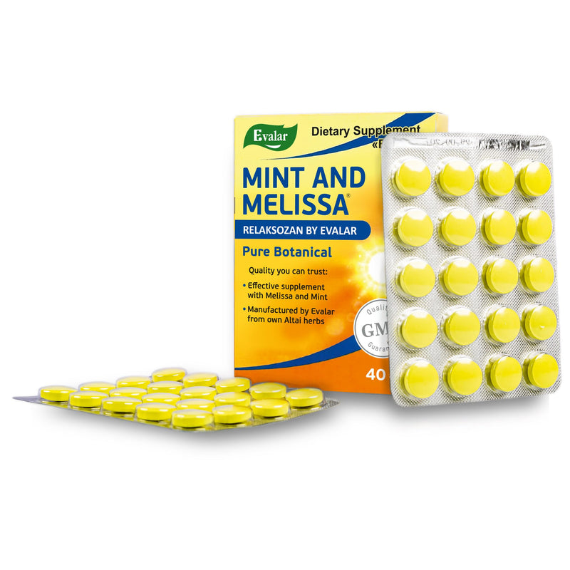 Melissa Mint Siberian Herbs Relaksozan 40 Tabs