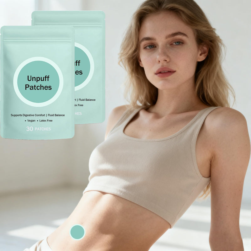 [Australia] - Unpuff Patches, with Dandelion, Fennel, Artichoke, Ginger & Turmeric, 2 Pack, 60 Patches (2pc) 