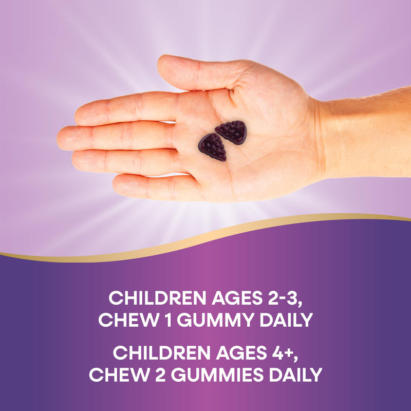 [Australia] - Nature's Way Sambucus Elderberry Immune Gummies for Kids, Immune Support Gummies*, with Black Elderberry Extract, Vitamin C and Zinc, 60 Gummies (Packaging May Vary) 