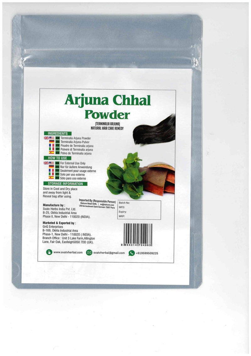 [Australia] - SVATV Arjuna Powder | Terminalia Arjuna | Antioxidant | Good For Healthy Skin | Improves The Moisture Content | No Added Artificial Flavours. No Chemical preservatives | Size - 227g, 8oz, Half Pound 