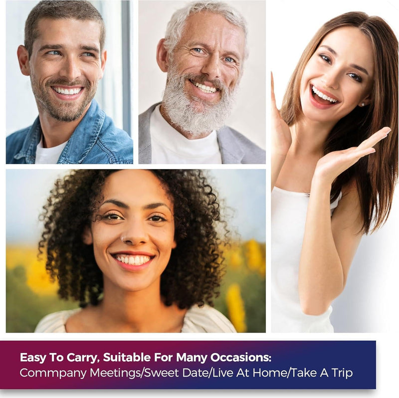 [Australia] - Purple Teeth Whitening Gel: Tooth Stain Remover and Coffee Stain Remover 3PCS 