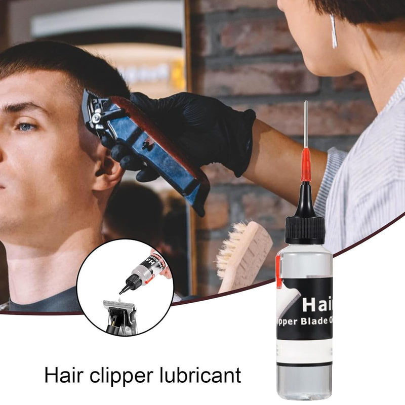 [Australia] - Hair clipper oil, rust protection hair cutting oil lubricant, oil for hair clippers and trimmers, odorless friction-reducing trimmer oil, 60 ml oil for hair clippers and trimmers 