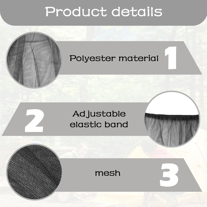 [Australia] - YIZWINS Pack of 2 hat with mosquito net, mosquito net hat, mosquito head net, anti-mosquito bee bug insect, beekeeper protective hat, mosquito hat head net for beekeeping, outdoor hiking, camping, fishing, mesh face protection 