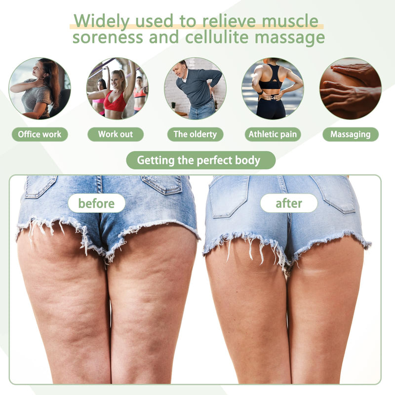 [Australia] - AICNLY 6Pcs Wood Therapy Massage Tools for Body Shaping, Multi-Functional Body Roller for Anti-Cellulite and Sore Muscle, Wooden Massage Roller Stick, Maderoterapia kit, Body Sculpting Tools Set 