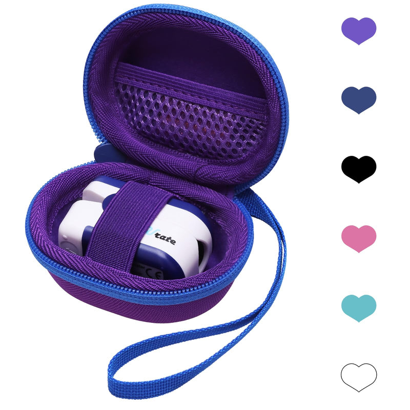 Purple Pulse Oximeter Case for Zacurate, Innovo, Vibeat, iHealth, Santamedical, Children Fingertip Pulse Oximeter Blood Oxygen Saturation Monitor (Case Only) Purple