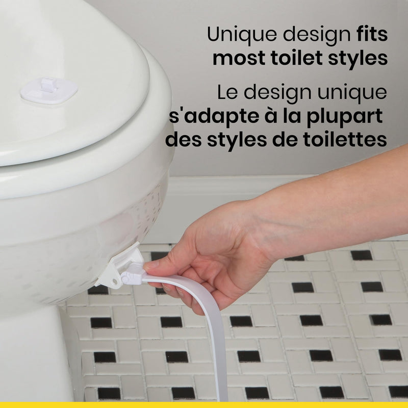 [Australia] - Safety 1st OutSmart Toilet Lock, White, 1 Count (Pack of 1) 1 Count (Pack of 1) 